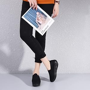 Amazon.com | YING LAN Women Platform Sneakers Air Cushion